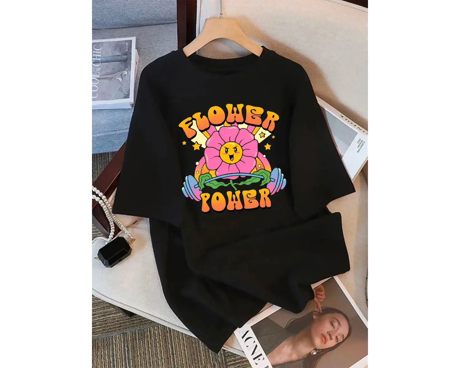 Urban Pop Graphic Kadın Tişört KoleksiyonuKod 5318