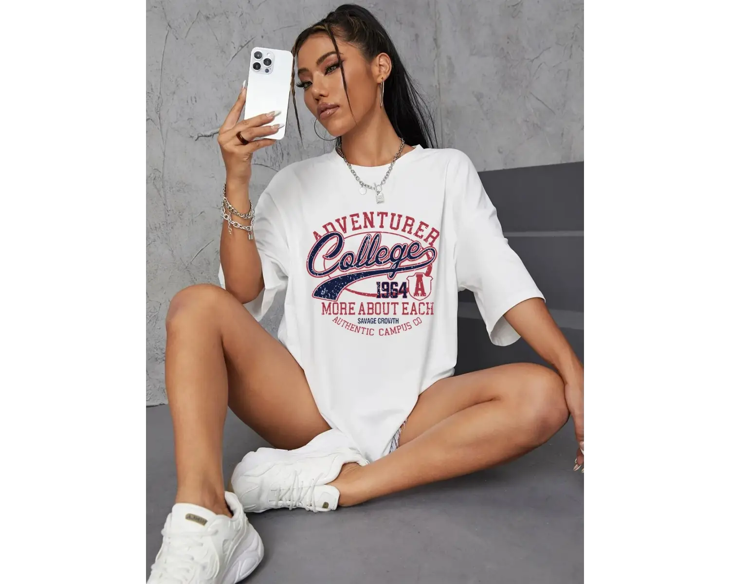 Urban Pop Graphic Kadın Tişört KoleksiyonuKod 5319