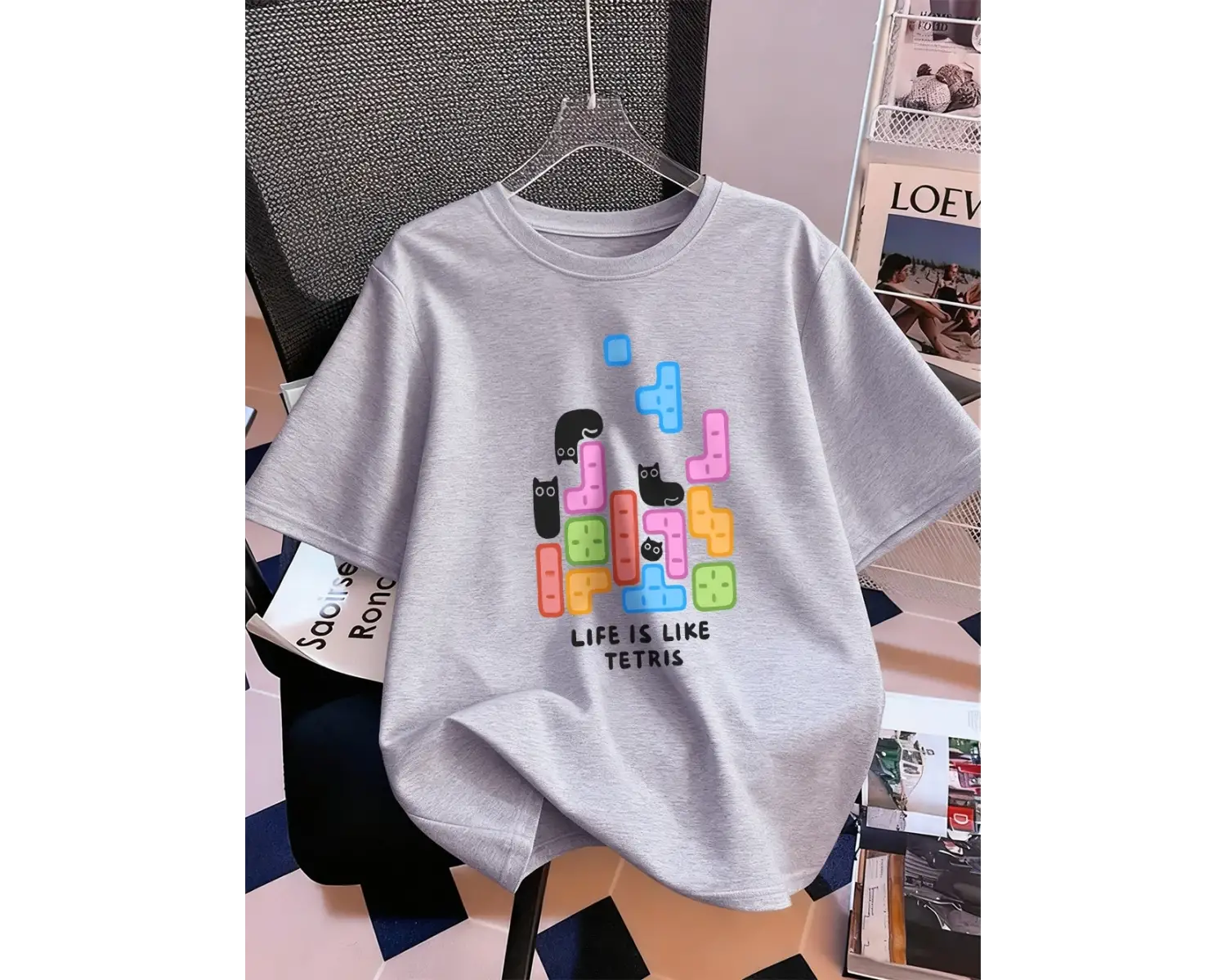 Urban Pop Graphic Kadın Tişört KoleksiyonuKod 5324