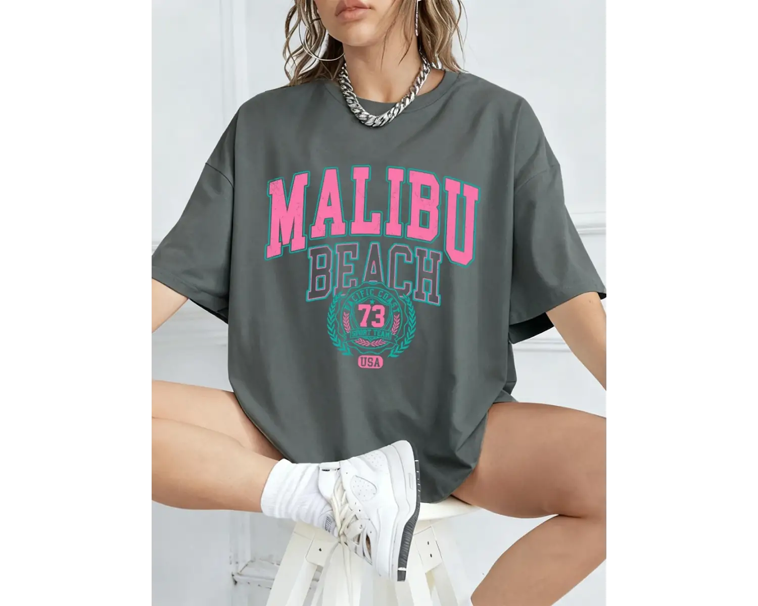 Urban Pop Graphic Kadın Tişört KoleksiyonuKod 5337