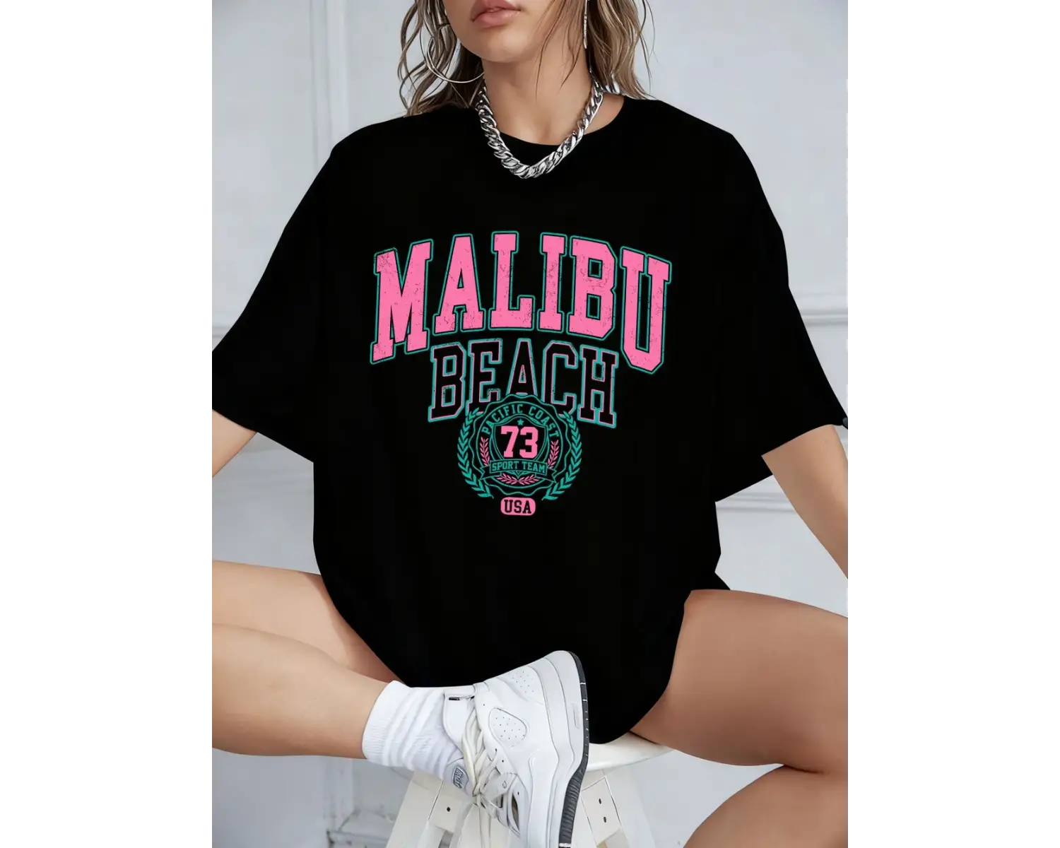 Urban Pop Graphic Kadın Tişört KoleksiyonuKod 5337