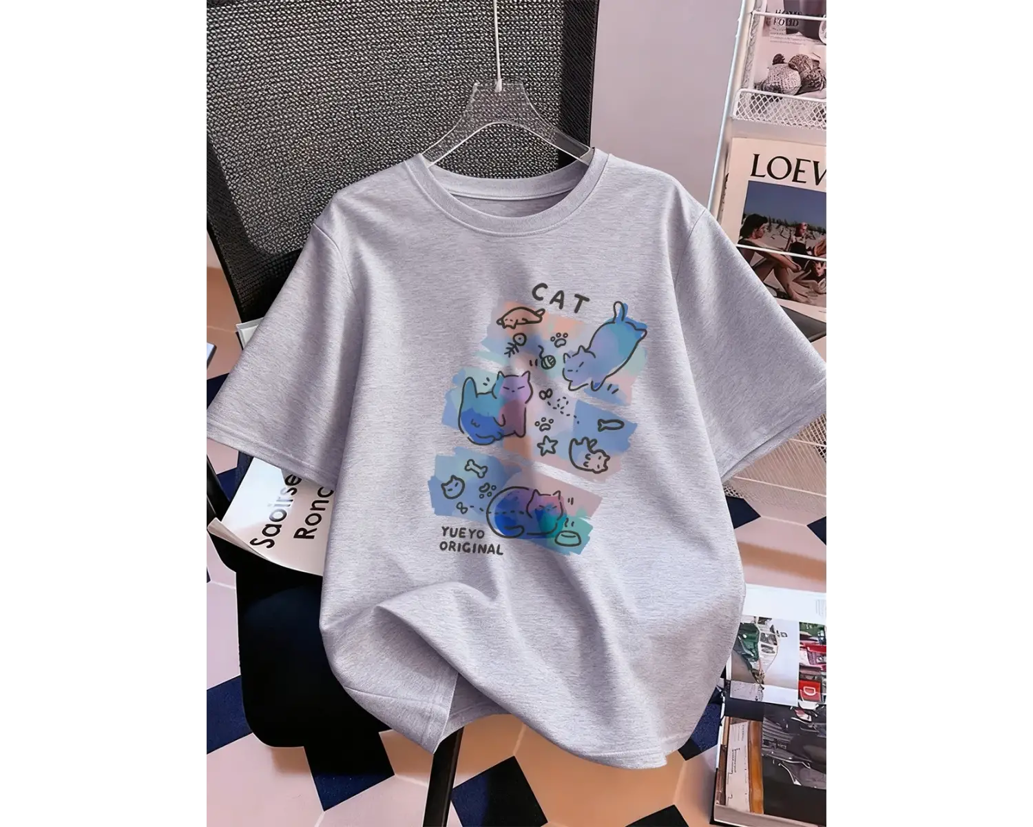 Urban Pop Graphic Kadın Tişört KoleksiyonuKod 5354