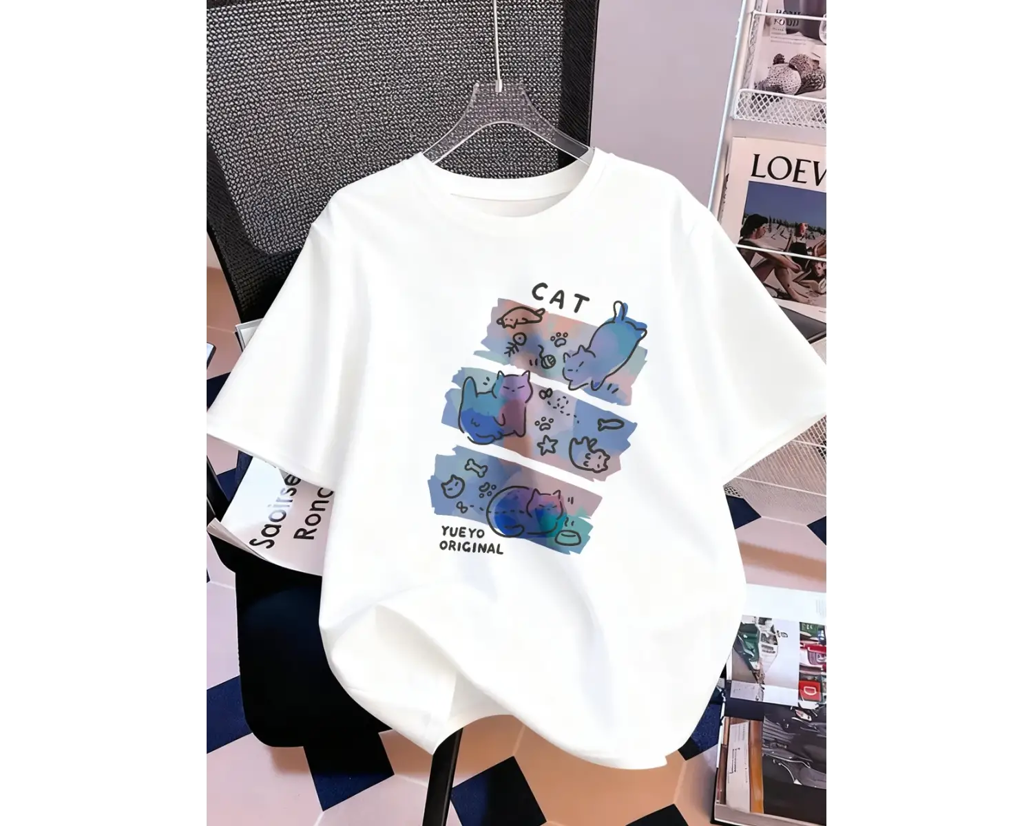 Urban Pop Graphic Kadın Tişört KoleksiyonuKod 5354