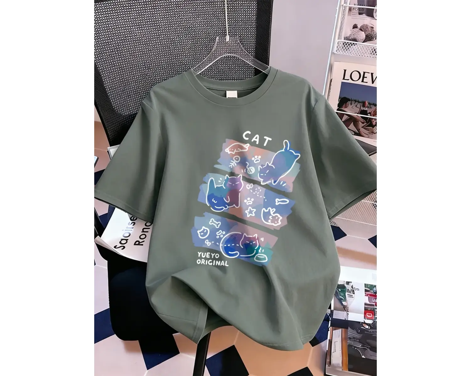 Urban Pop Graphic Kadın Tişört KoleksiyonuKod 5354