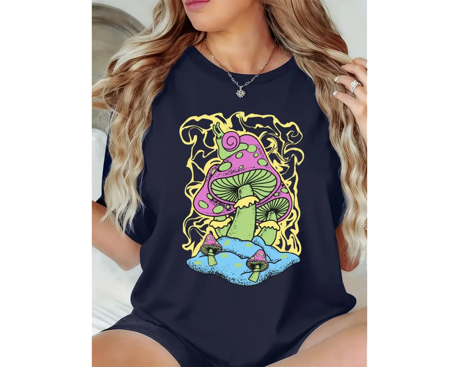 Urban Pop Graphic Kadın Tişört KoleksiyonuKod 5444