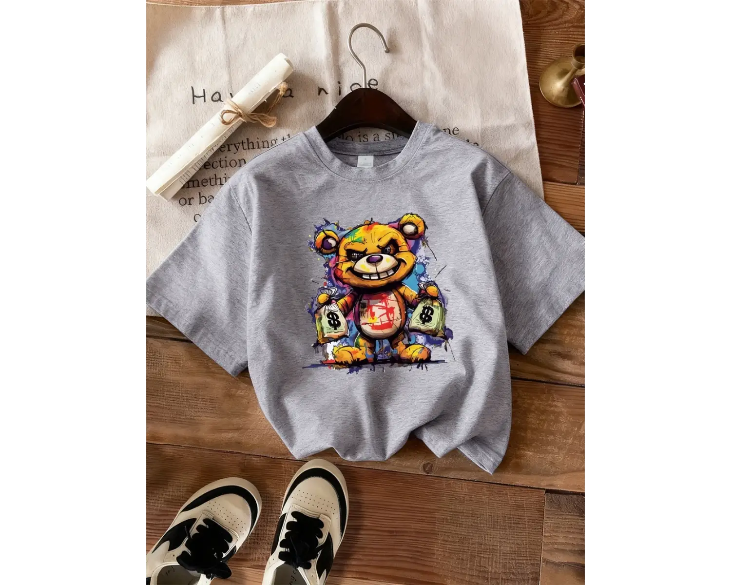 Urban Pop Graphic Kadın Tişört KoleksiyonuKod 5479