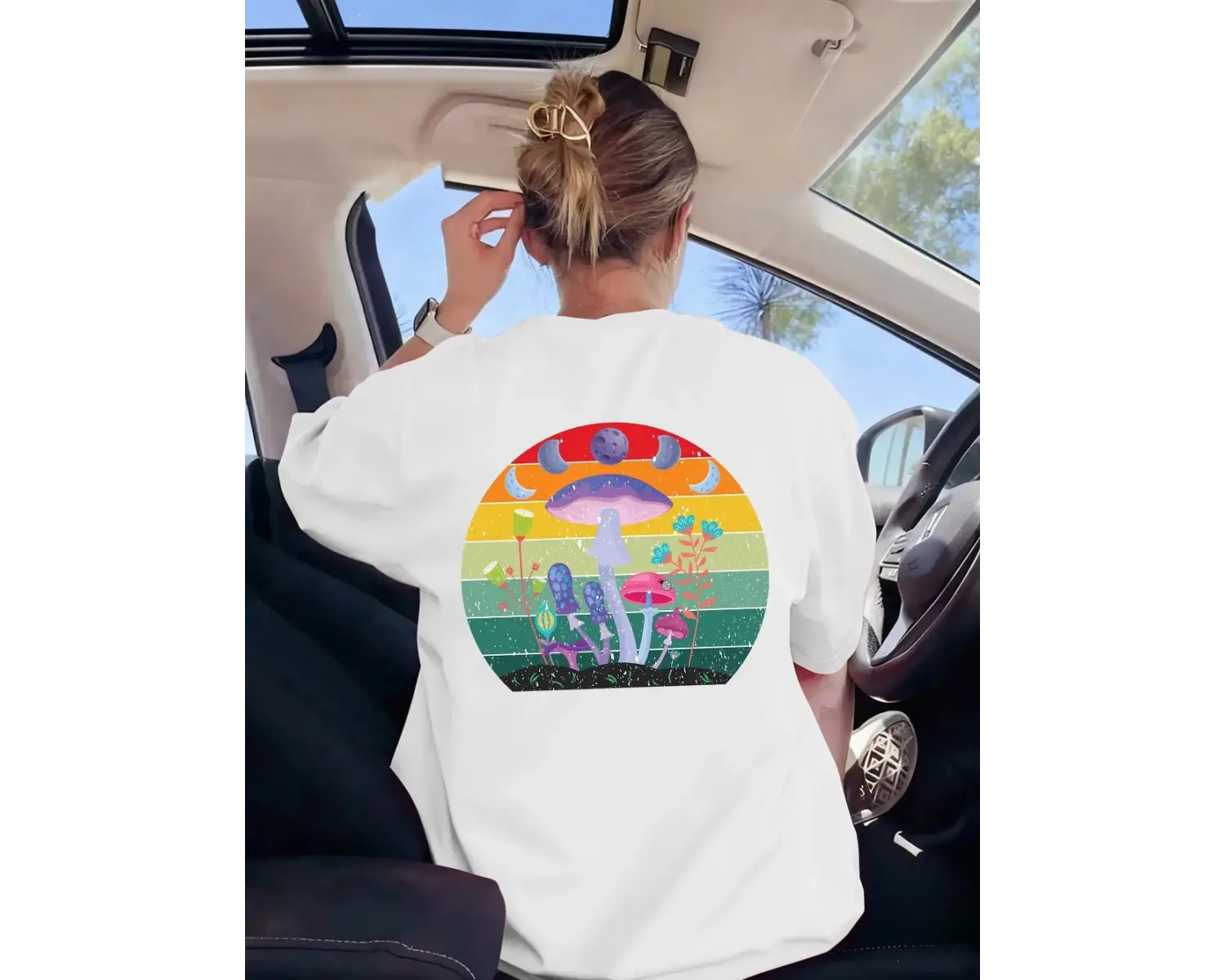 Urban Pop Graphic Kadın Tişört KoleksiyonuKod 5504