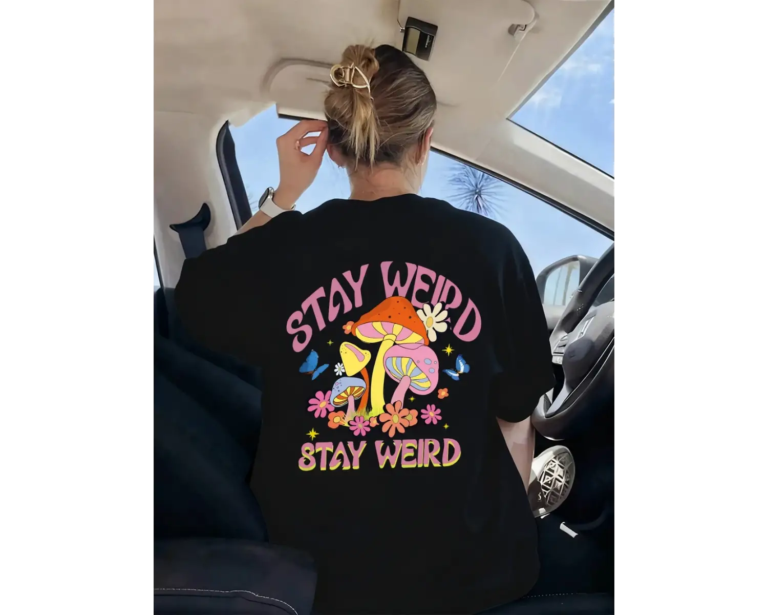 Urban Pop Graphic Kadın Tişört KoleksiyonuKod 5523