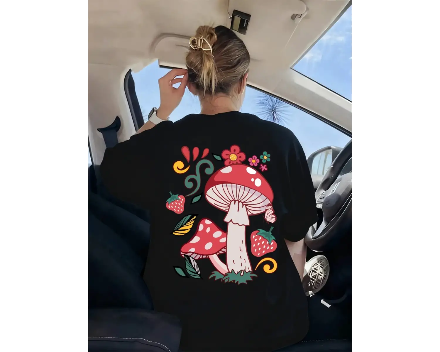 Urban Pop Graphic Kadın Tişört KoleksiyonuKod 5541