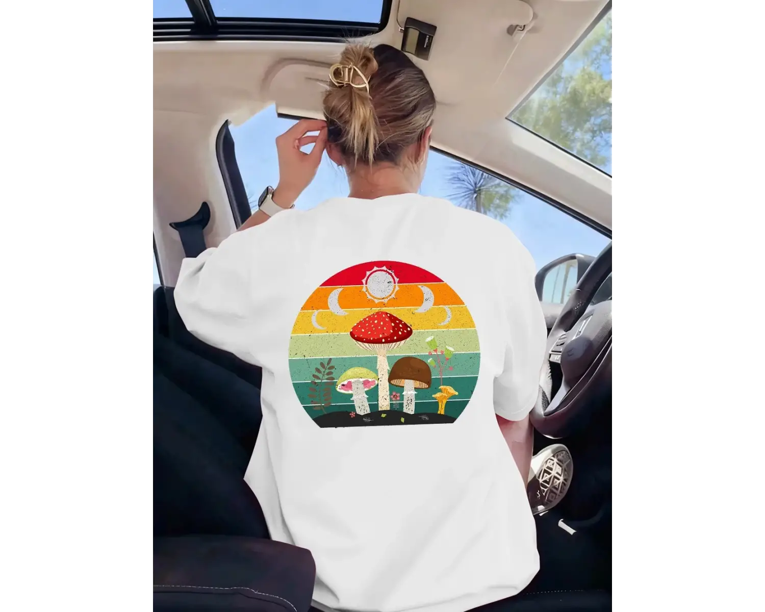 Urban Pop Graphic Kadın Tişört KoleksiyonuKod 5545