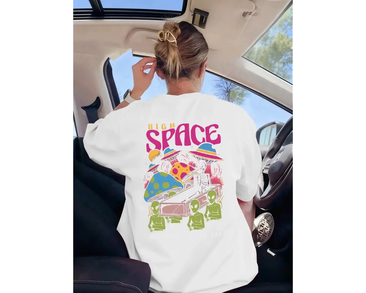 Urban Pop Graphic Kadın Tişört KoleksiyonuKod 5548