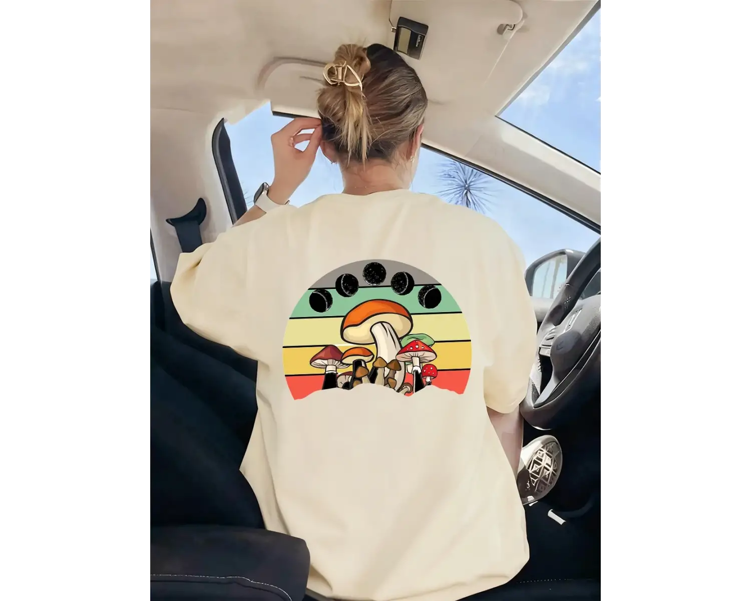 Urban Pop Graphic Kadın Tişört KoleksiyonuKod 5551