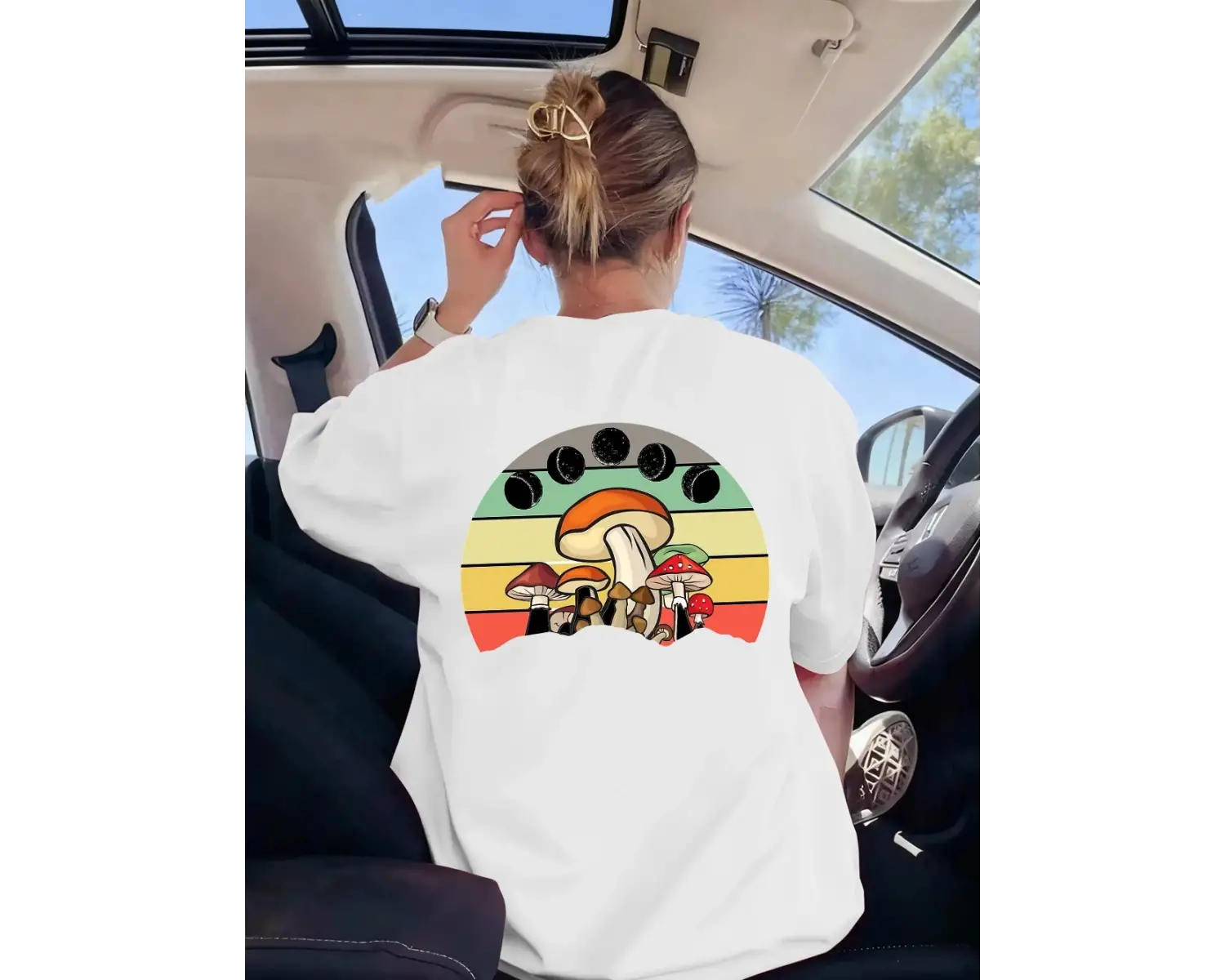 Urban Pop Graphic Kadın Tişört KoleksiyonuKod 5551