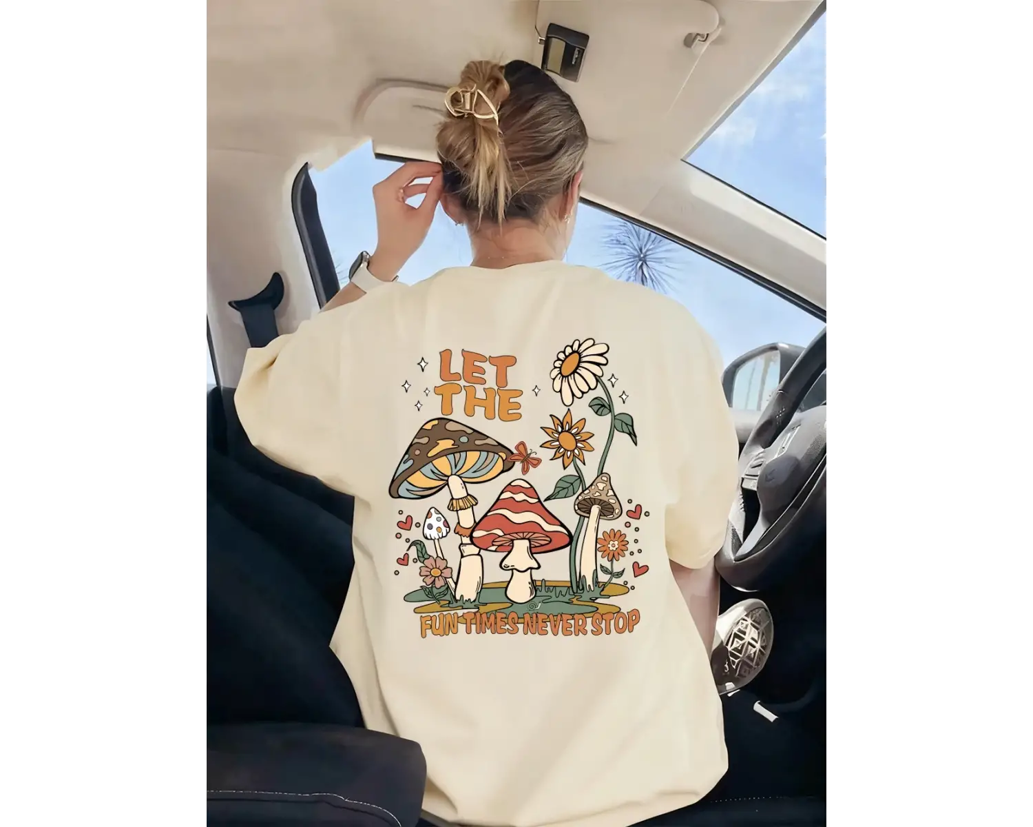 Urban Pop Graphic Kadın Tişört KoleksiyonuKod 5552