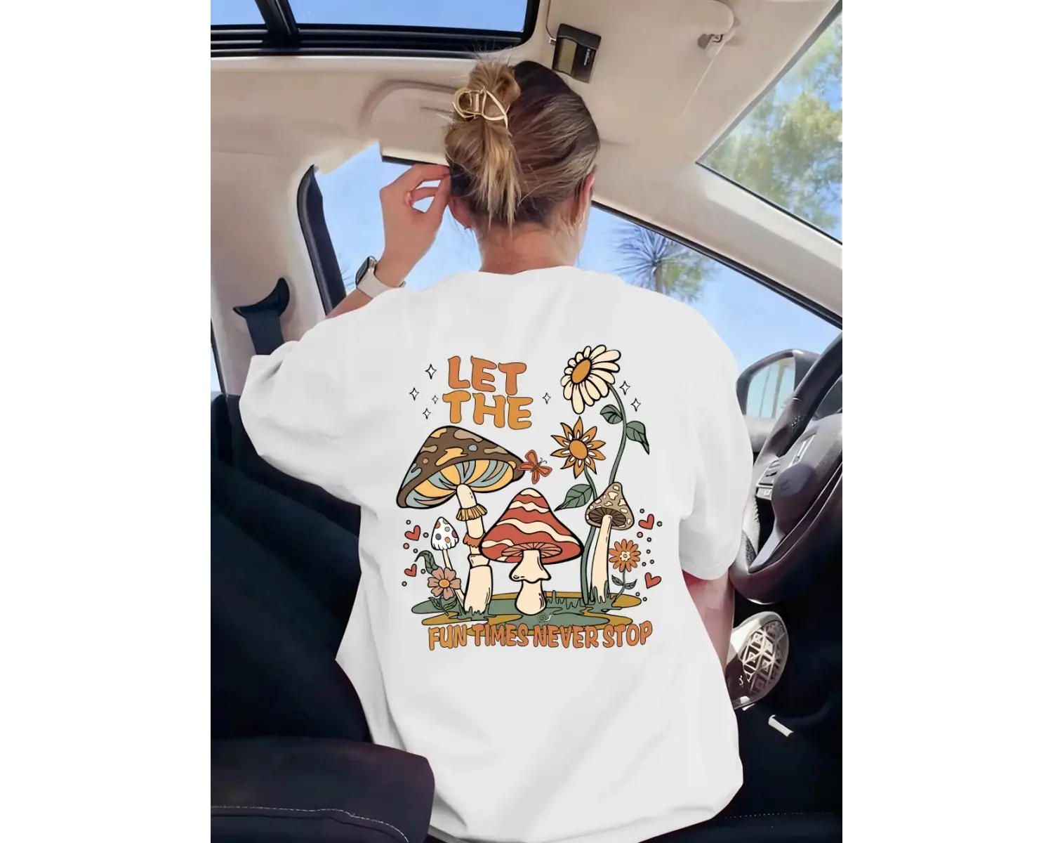 Urban Pop Graphic Kadın Tişört KoleksiyonuKod 5552