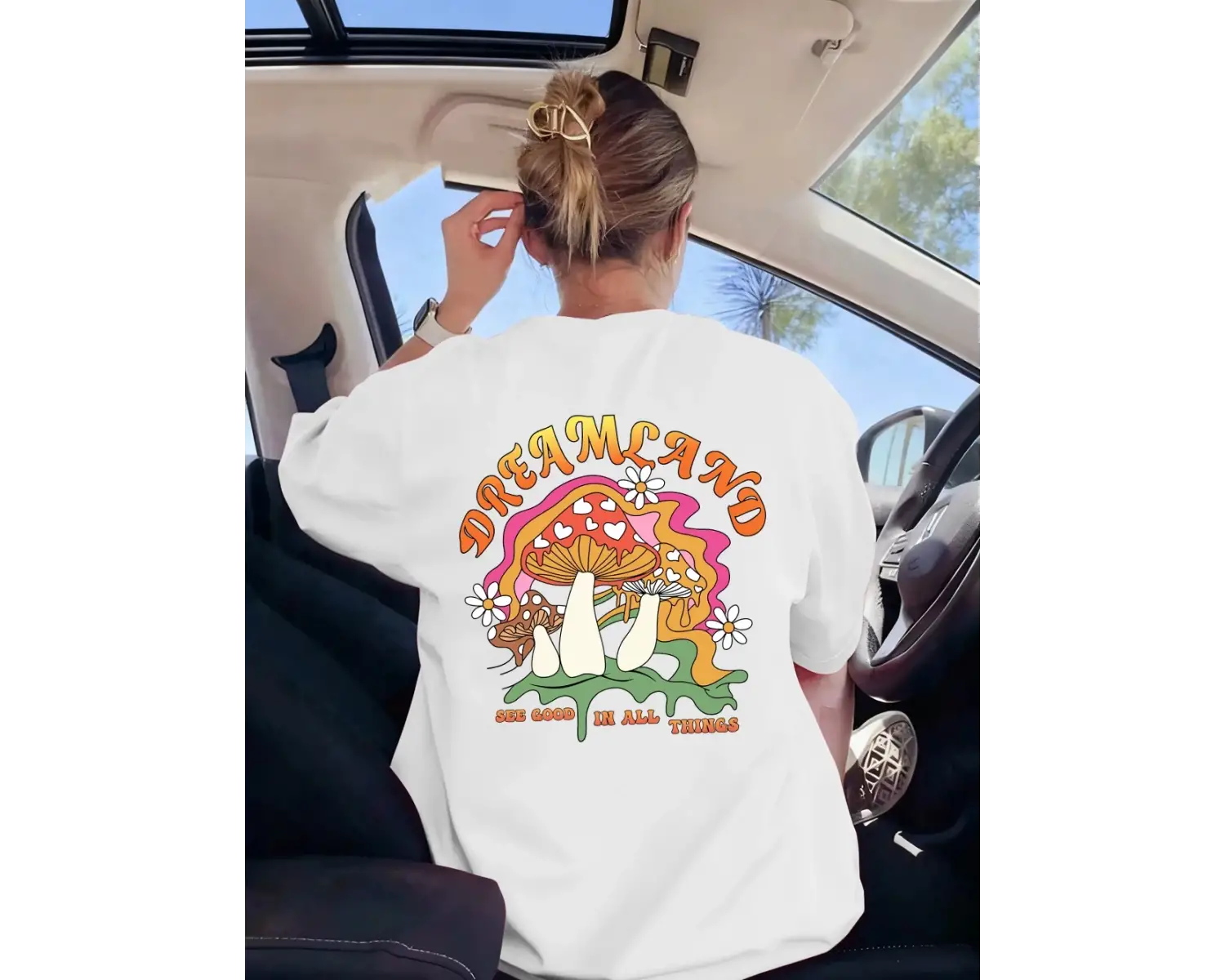 Urban Pop Graphic Kadın Tişört KoleksiyonuKod 5553