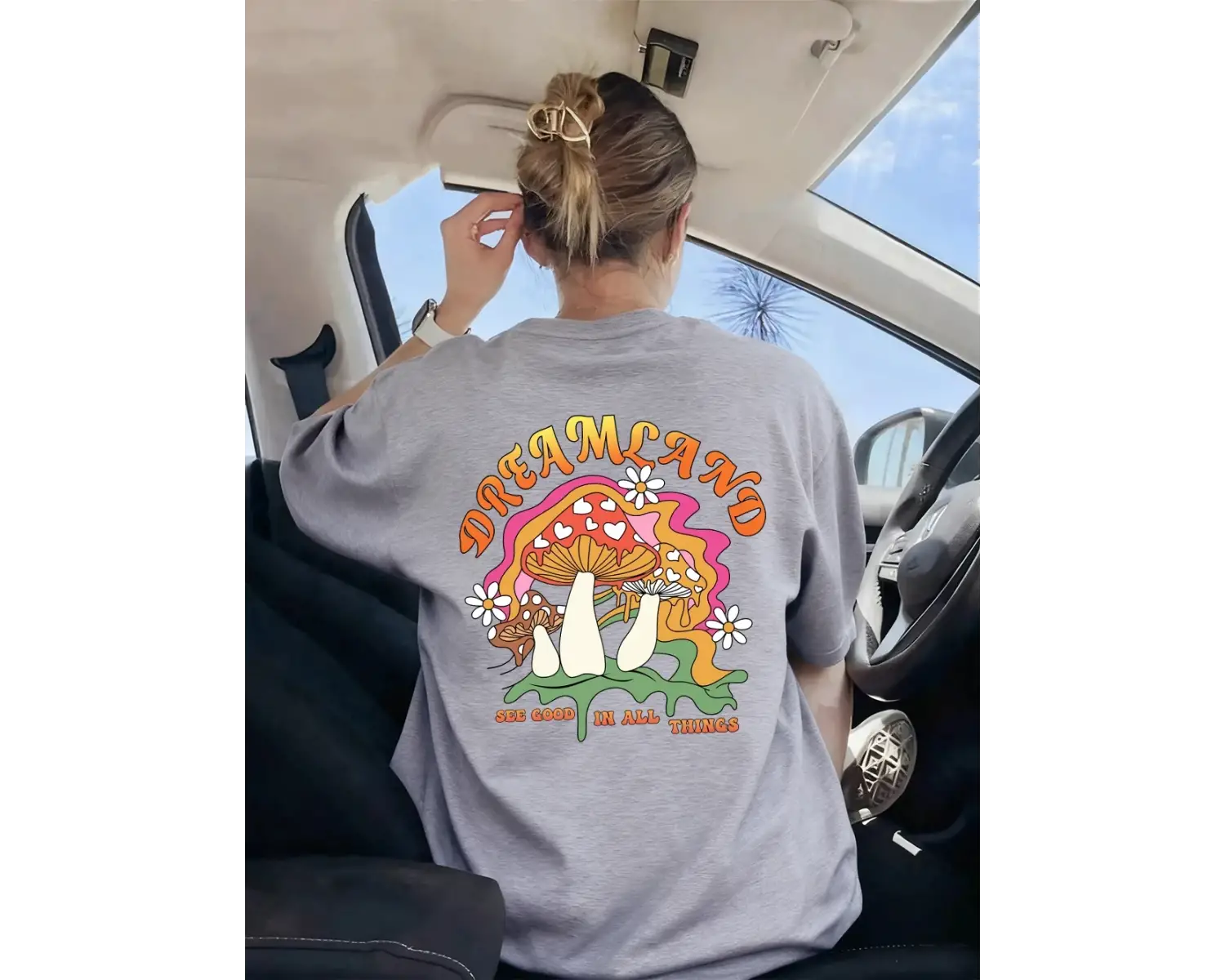 Urban Pop Graphic Kadın Tişört KoleksiyonuKod 5553