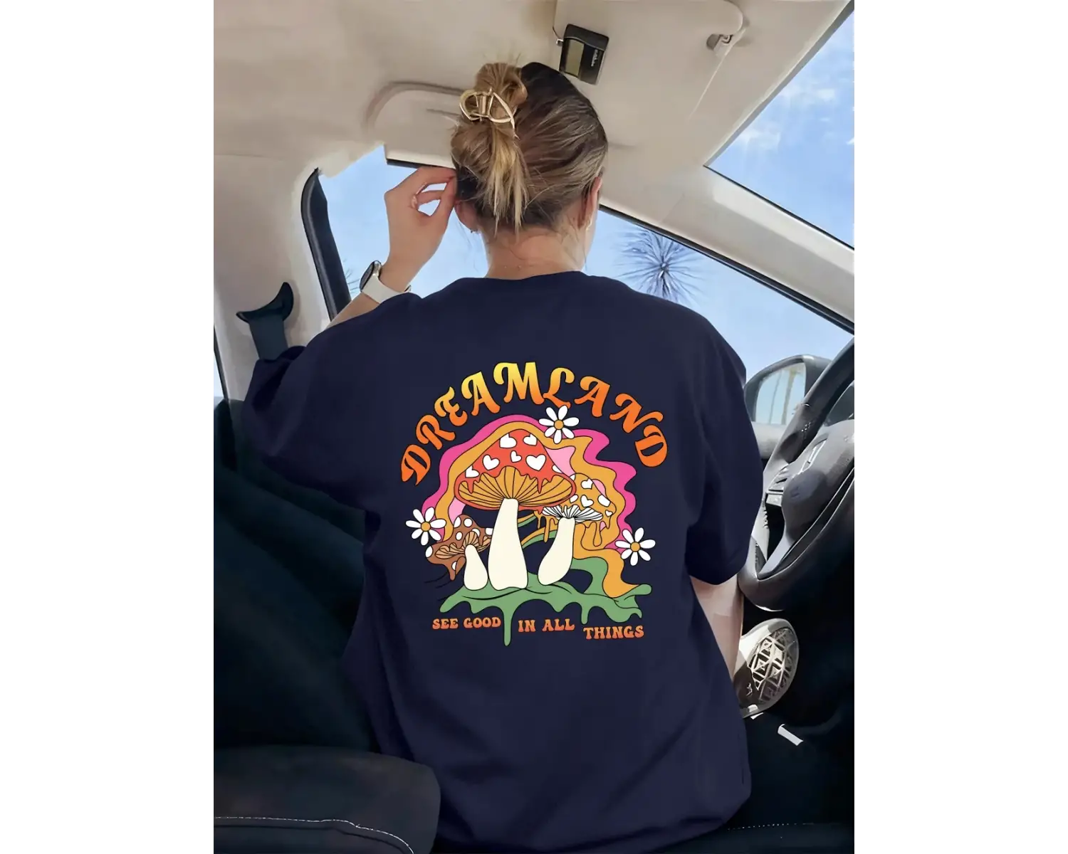 Urban Pop Graphic Kadın Tişört KoleksiyonuKod 5553