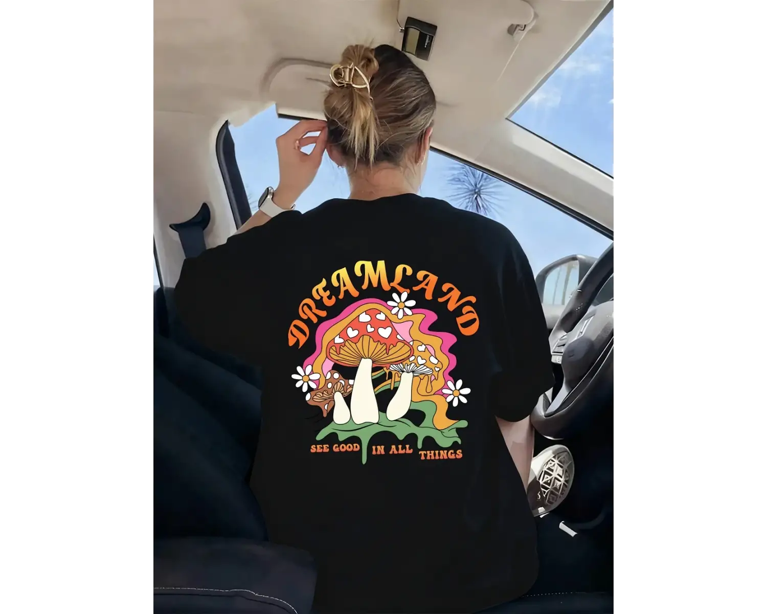 Urban Pop Graphic Kadın Tişört KoleksiyonuKod 5553