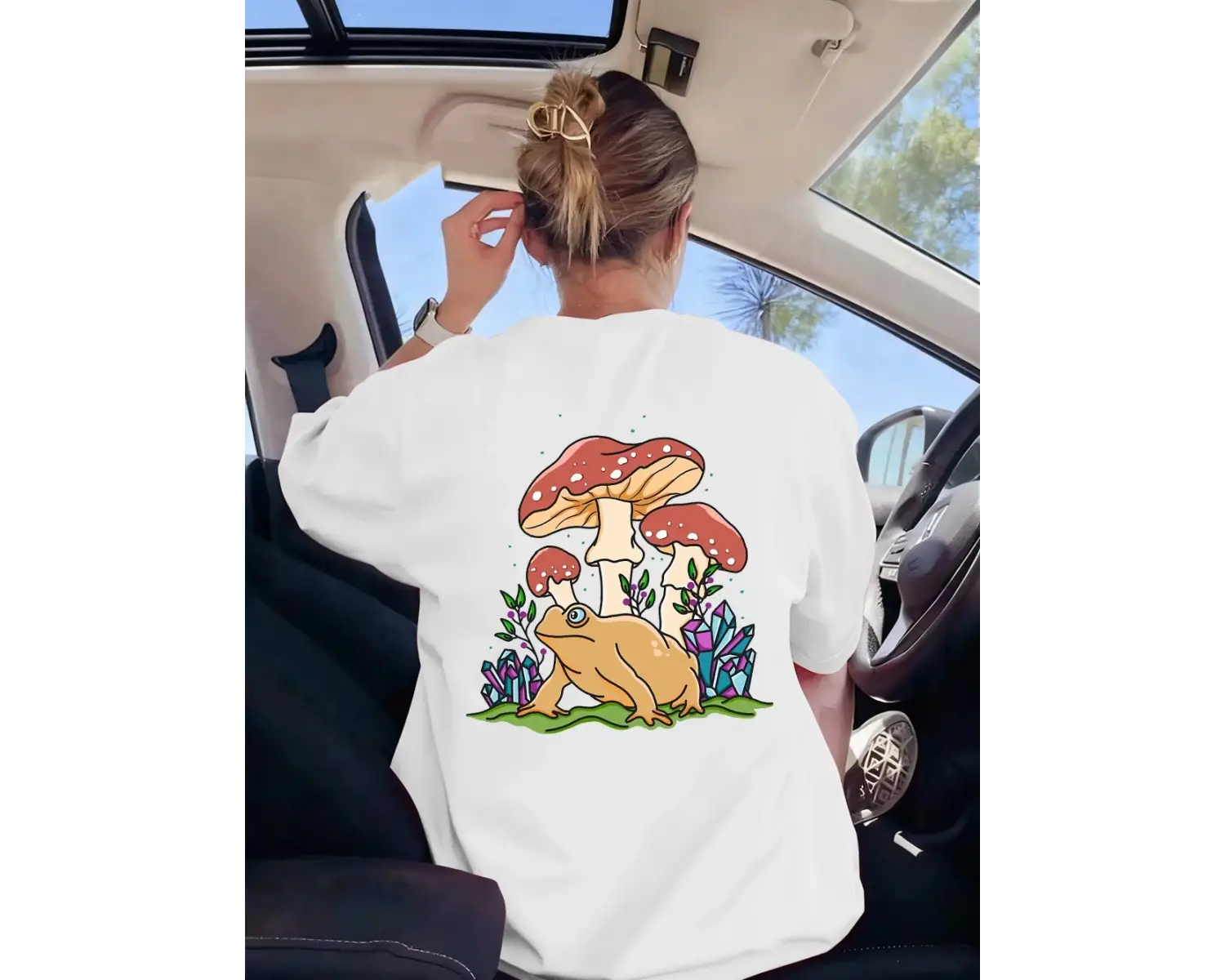 Urban Pop Graphic Kadın Tişört KoleksiyonuKod 5554