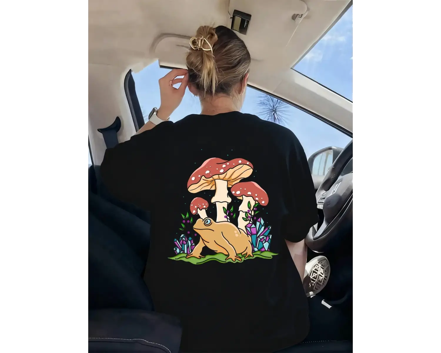 Urban Pop Graphic Kadın Tişört KoleksiyonuKod 5554