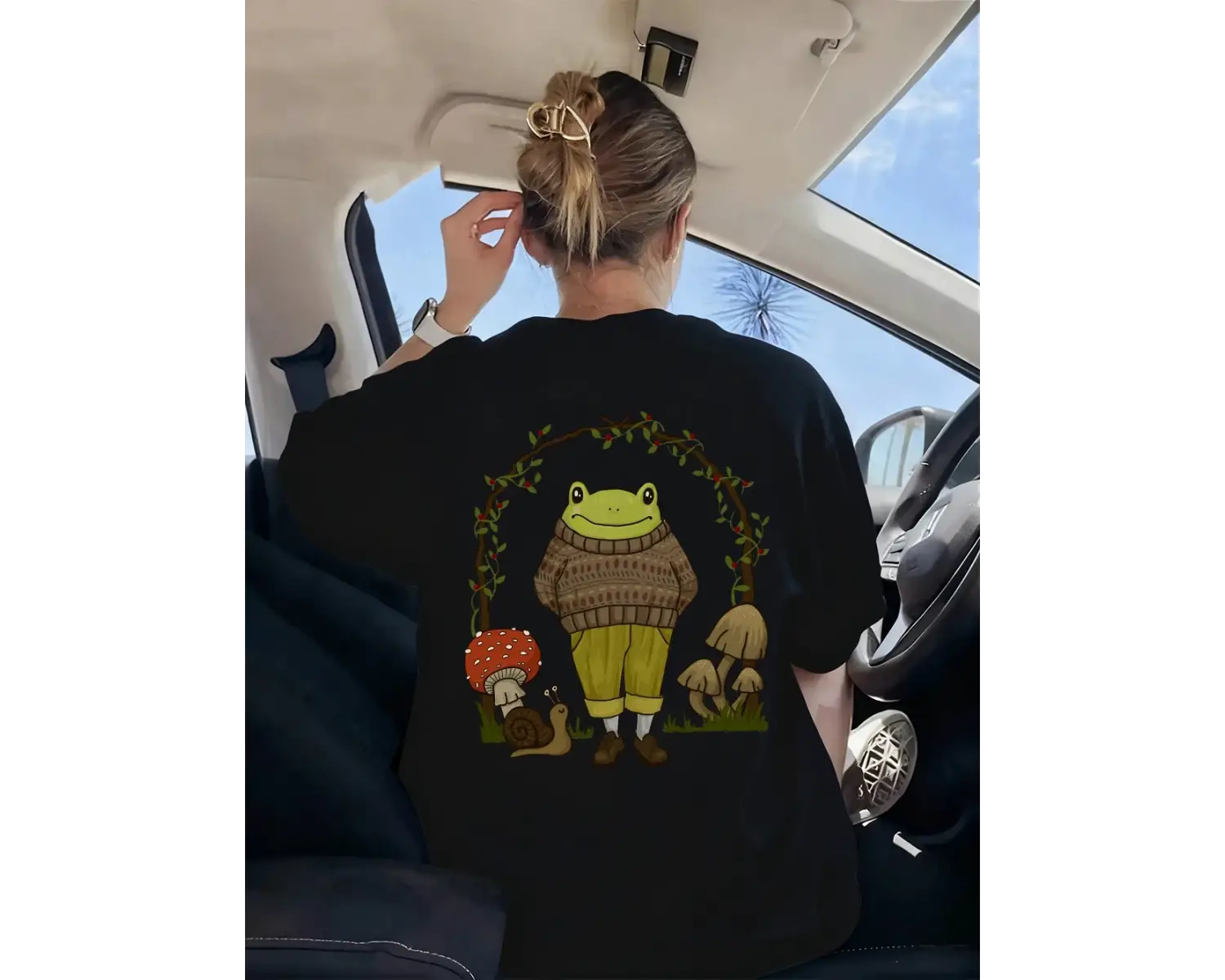 Urban Pop Graphic Kadın Tişört KoleksiyonuKod 5555