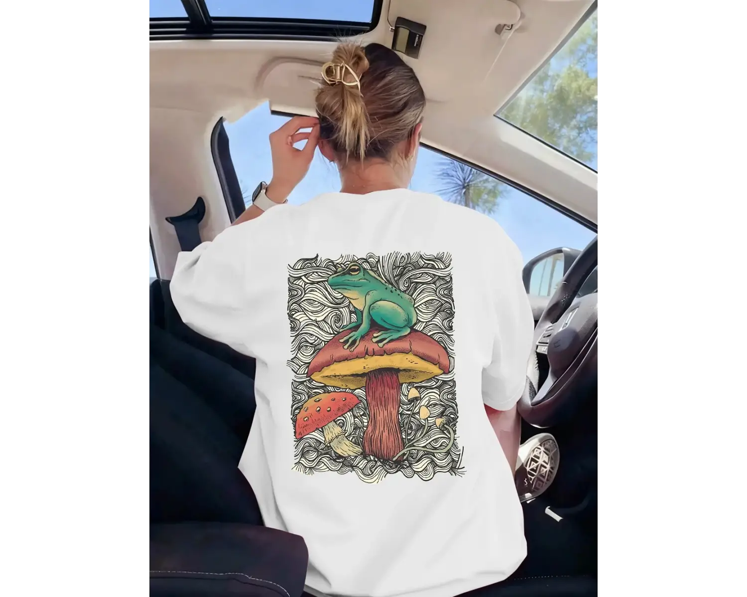 Urban Pop Graphic Kadın Tişört KoleksiyonuKod 5559