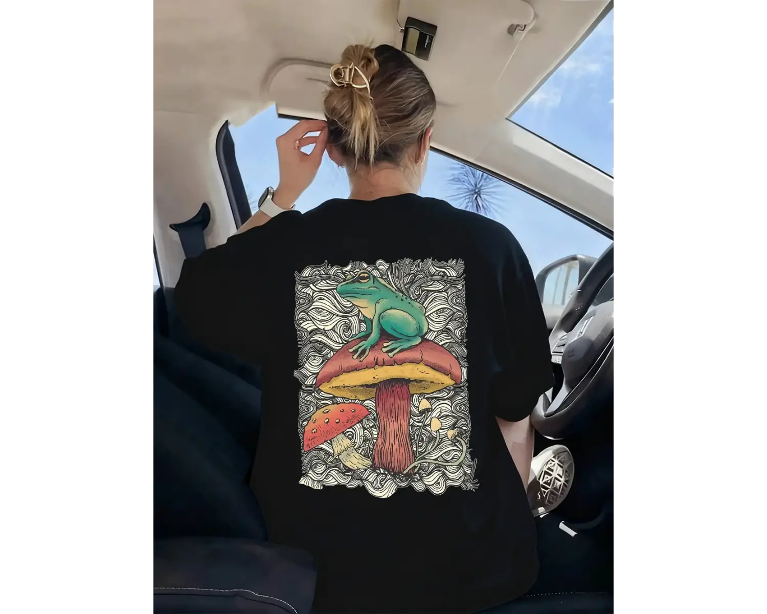 Urban Pop Graphic Kadın Tişört KoleksiyonuKod 5559