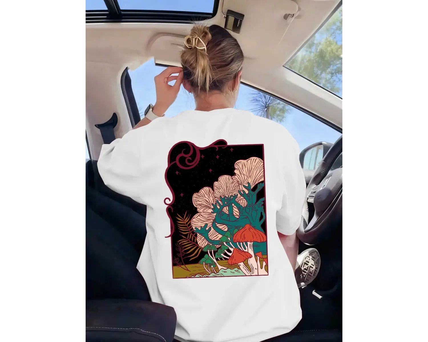 Urban Pop Graphic Kadın Tişört KoleksiyonuKod 5560