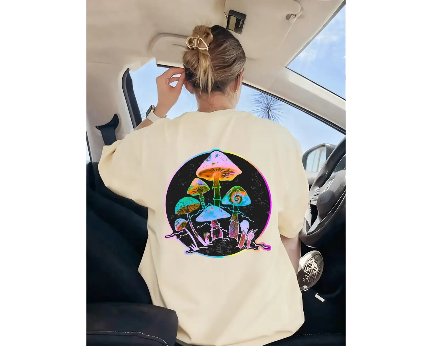 Urban Pop Graphic Kadın Tişört KoleksiyonuKod 5563