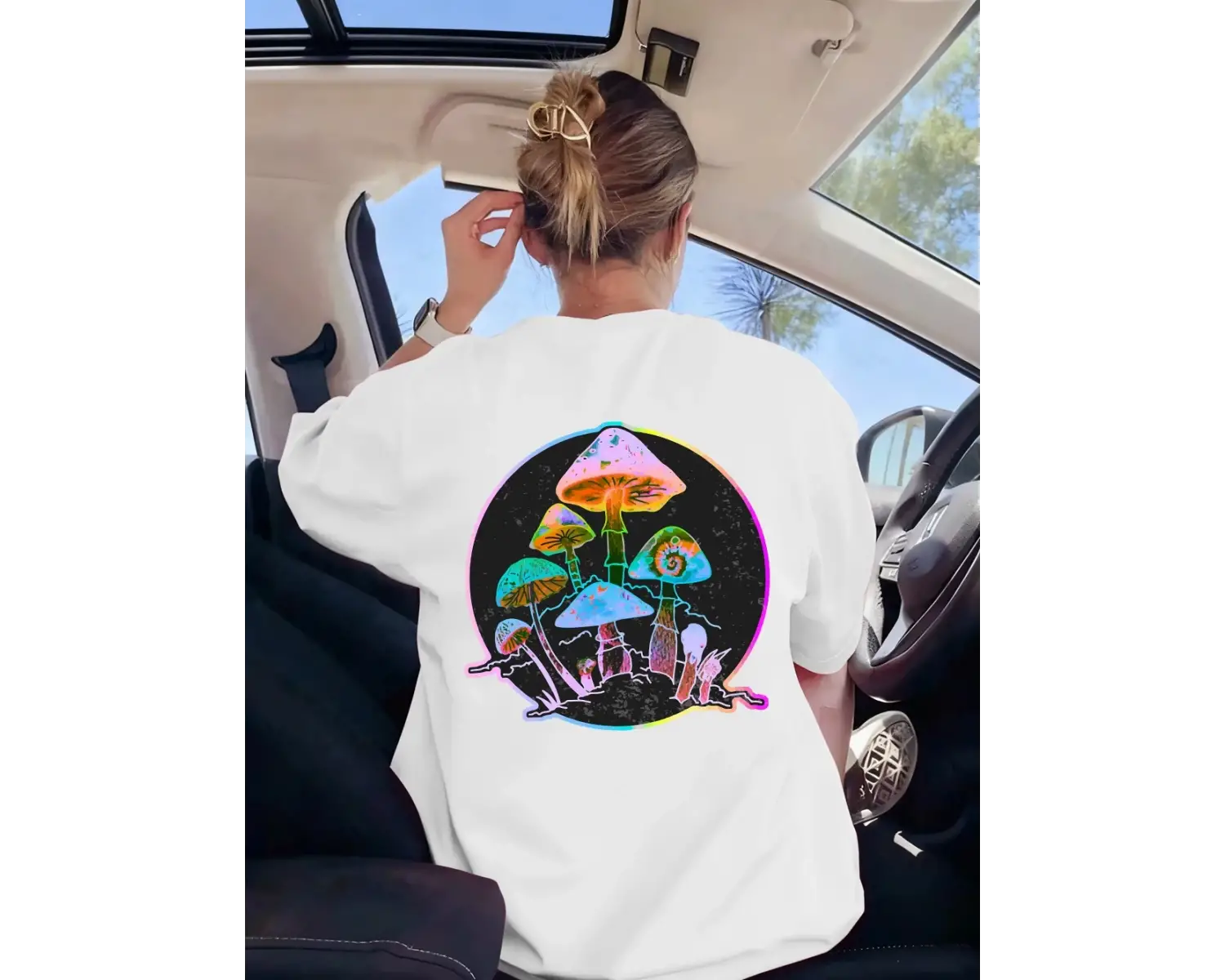 Urban Pop Graphic Kadın Tişört KoleksiyonuKod 5563