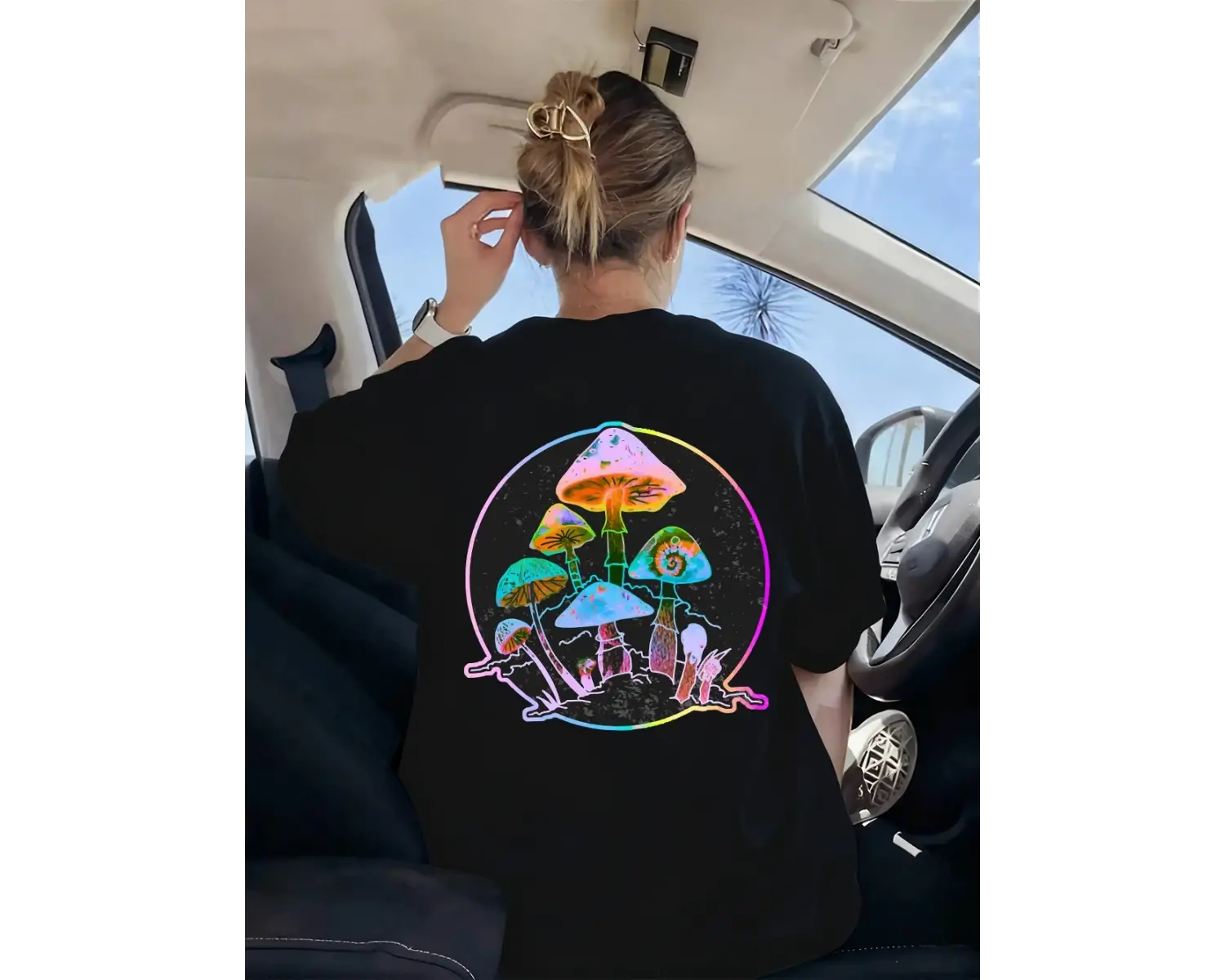 Urban Pop Graphic Kadın Tişört KoleksiyonuKod 5563