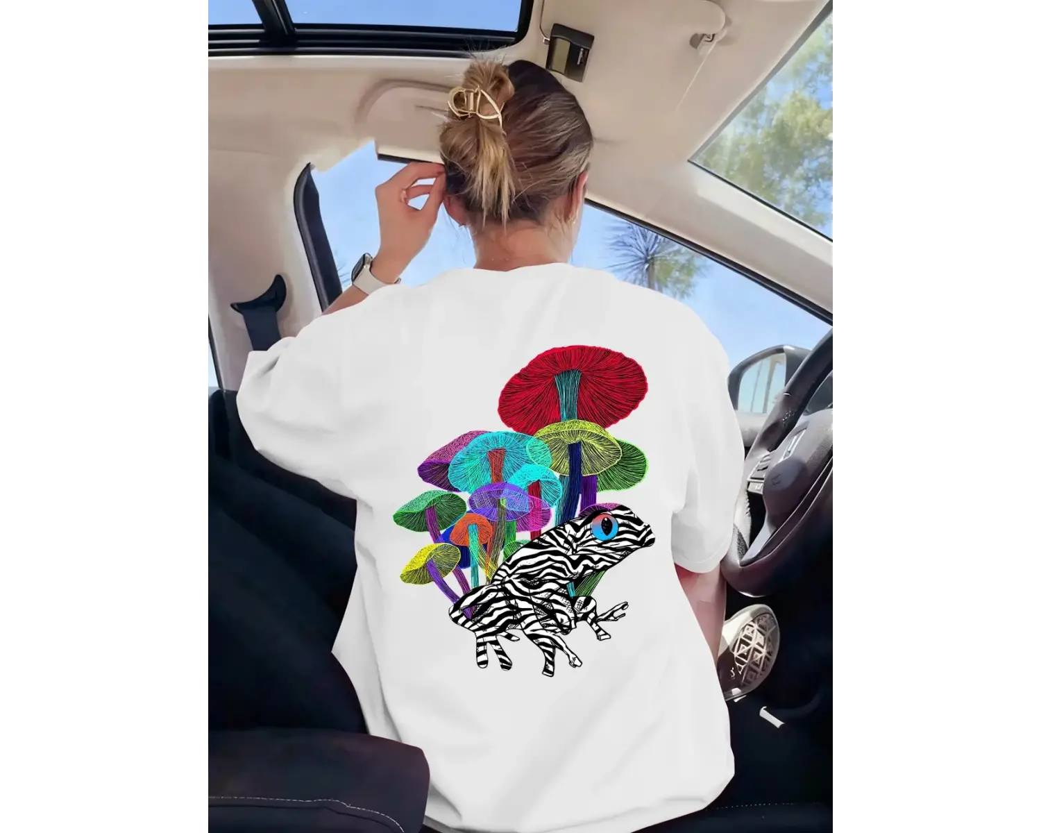 Urban Pop Graphic Kadın Tişört KoleksiyonuKod 5564