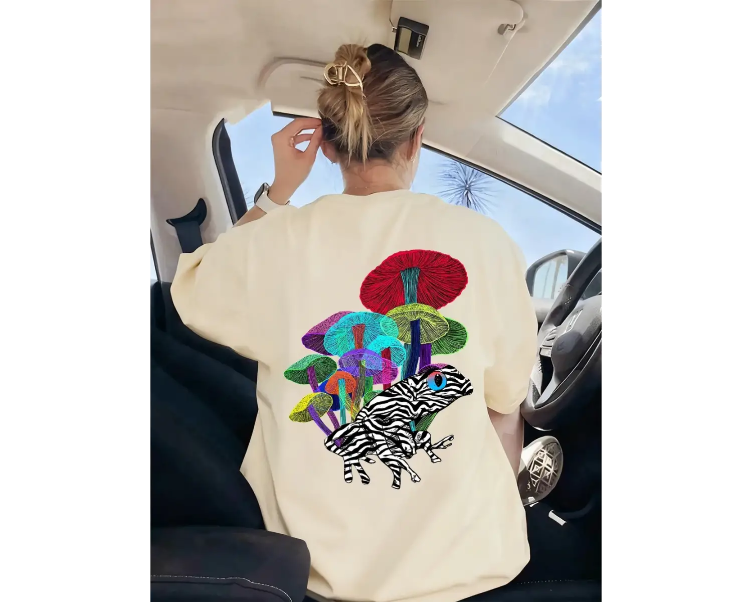 Urban Pop Graphic Kadın Tişört KoleksiyonuKod 5564