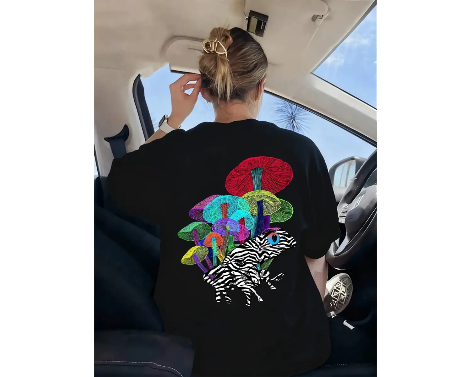 Urban Pop Graphic Kadın Tişört KoleksiyonuKod 5564