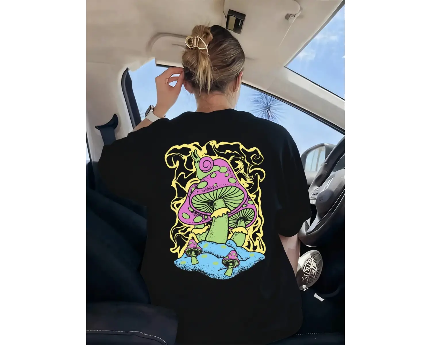 Urban Pop Graphic Kadın Tişört KoleksiyonuKod 5565