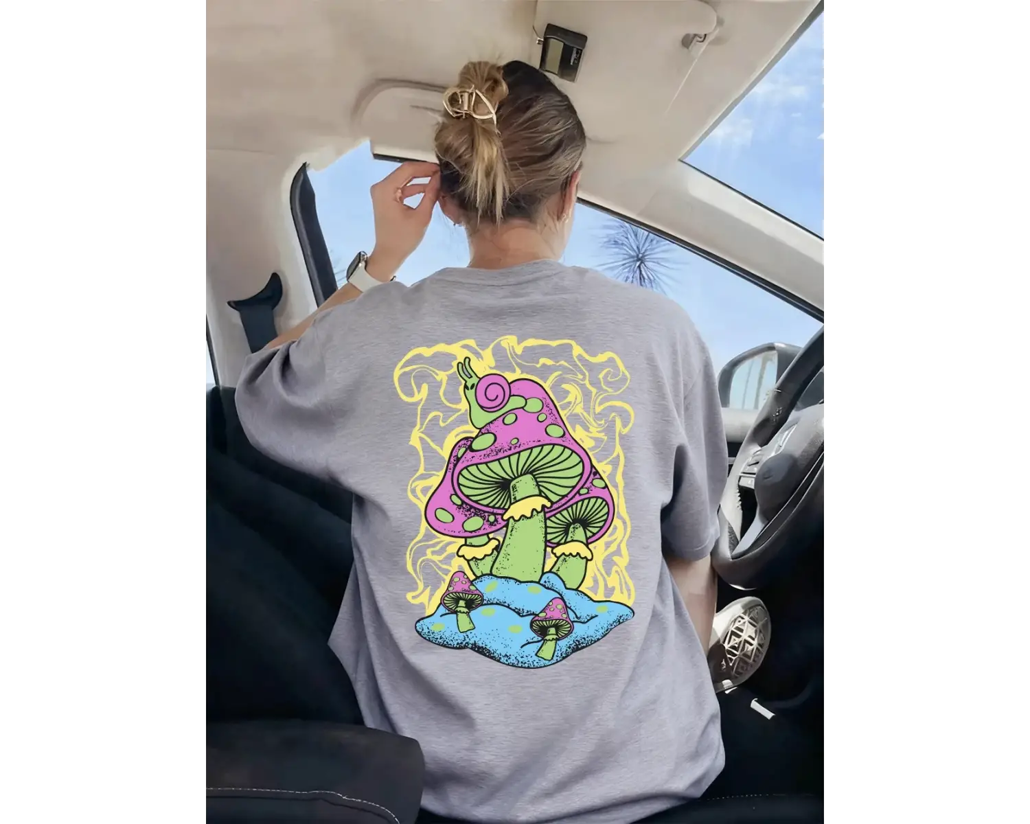 Urban Pop Graphic Kadın Tişört KoleksiyonuKod 5565