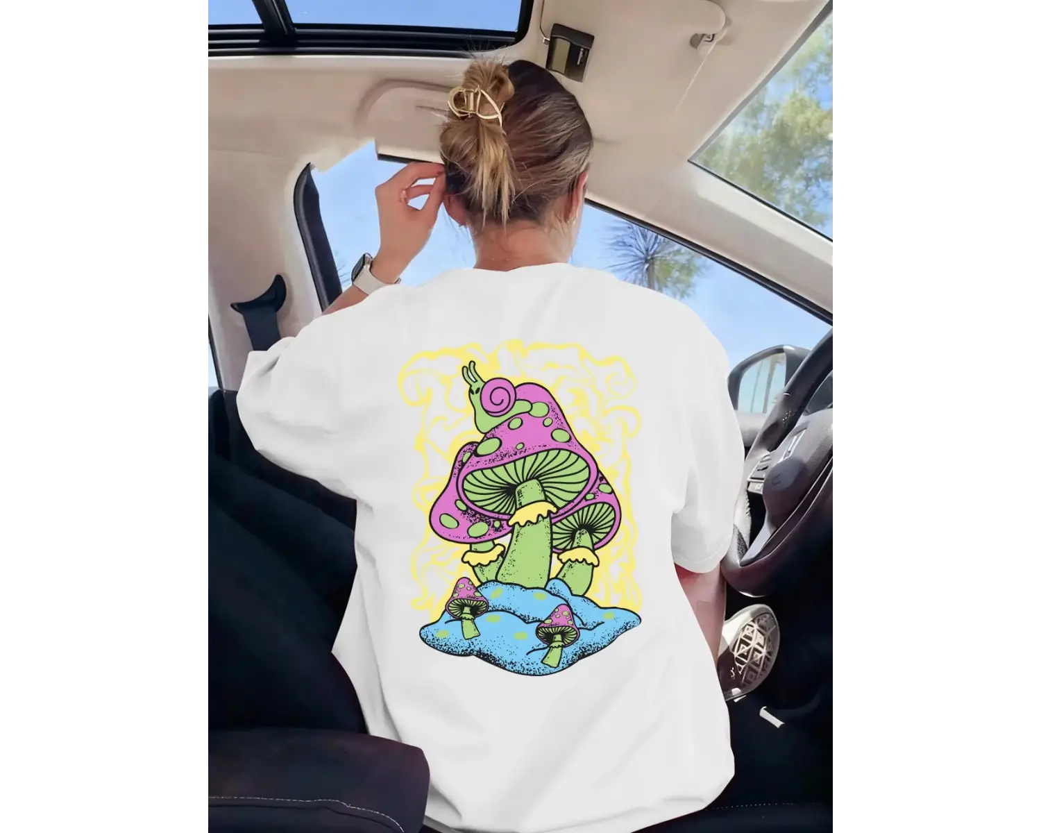 Urban Pop Graphic Kadın Tişört KoleksiyonuKod 5565