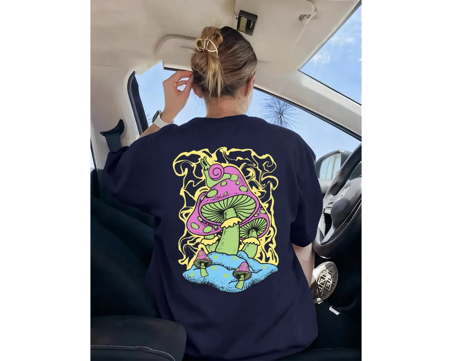 Urban Pop Graphic Kadın Tişört KoleksiyonuKod 5565