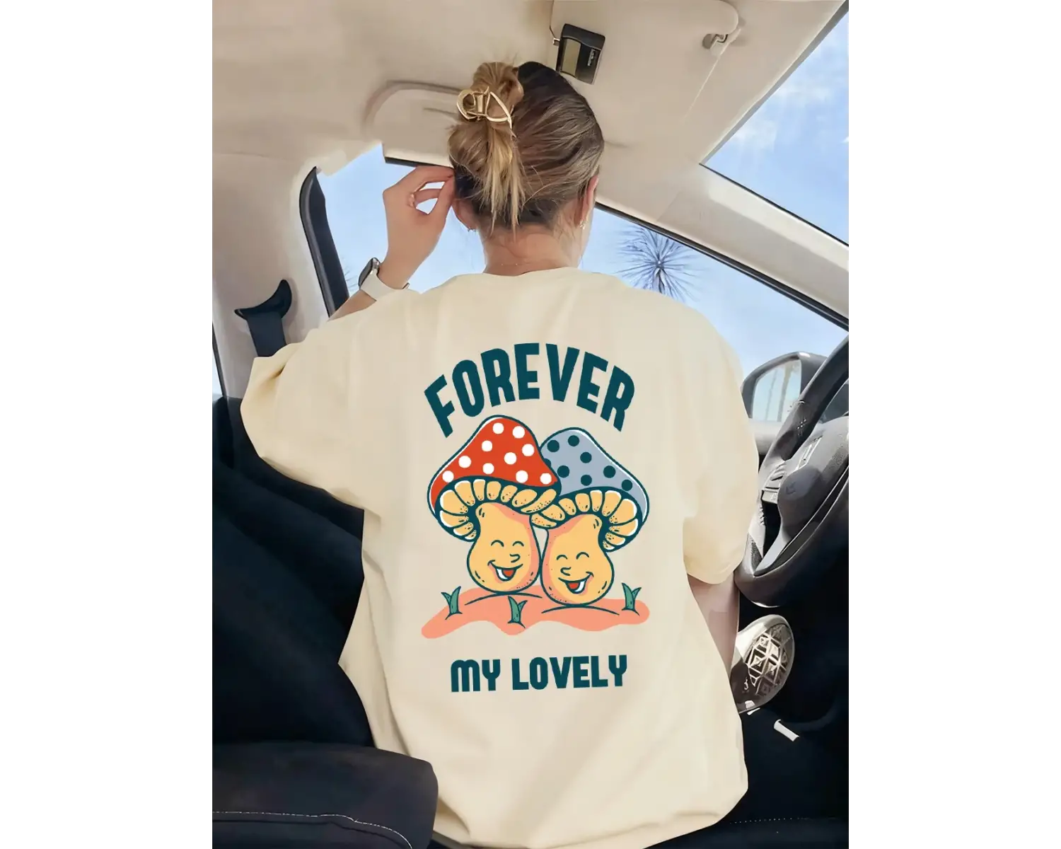 Urban Pop Graphic Kadın Tişört KoleksiyonuKod 5568