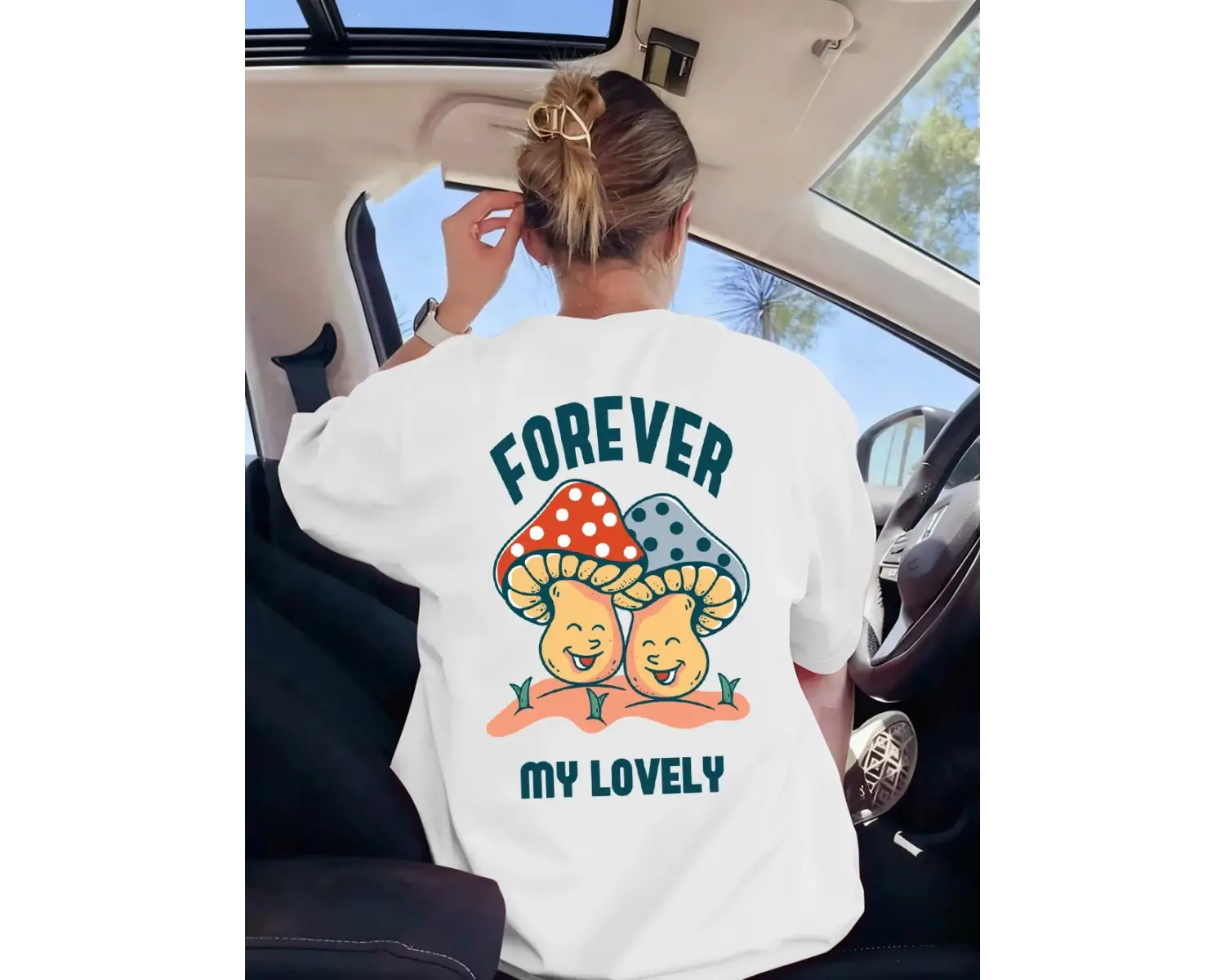 Urban Pop Graphic Kadın Tişört KoleksiyonuKod 5568