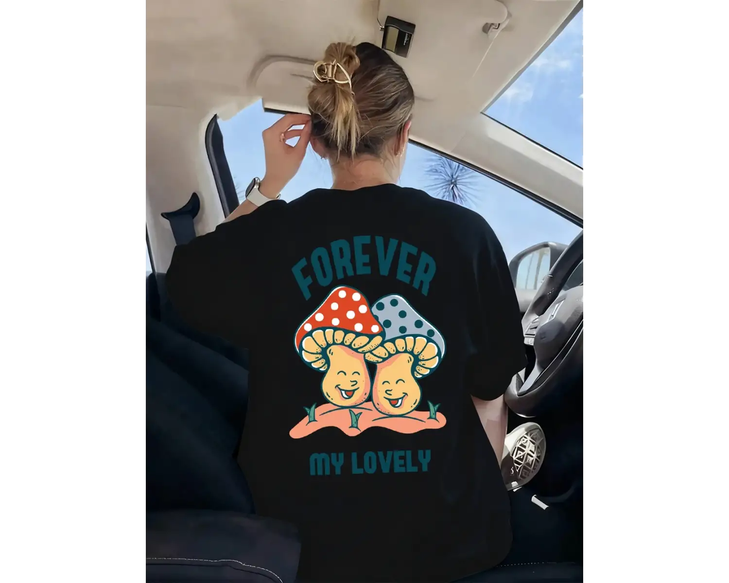 Urban Pop Graphic Kadın Tişört KoleksiyonuKod 5568