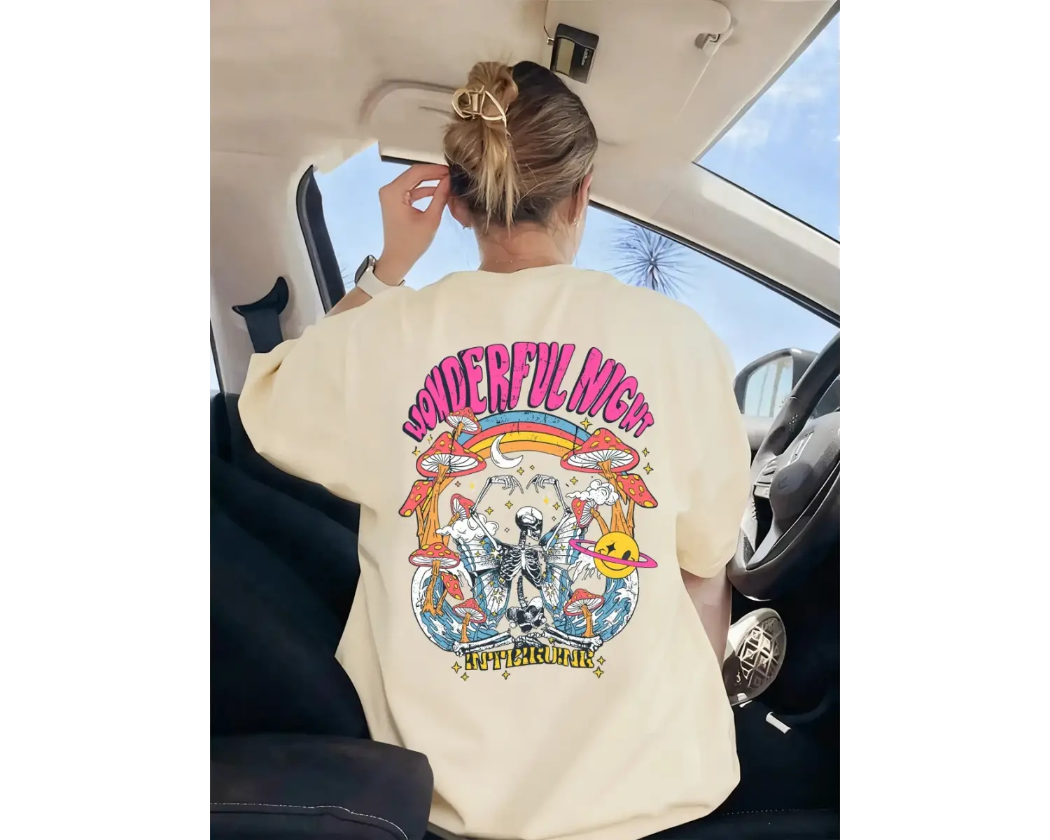 Urban Pop Graphic Kadın Tişört KoleksiyonuKod 5569