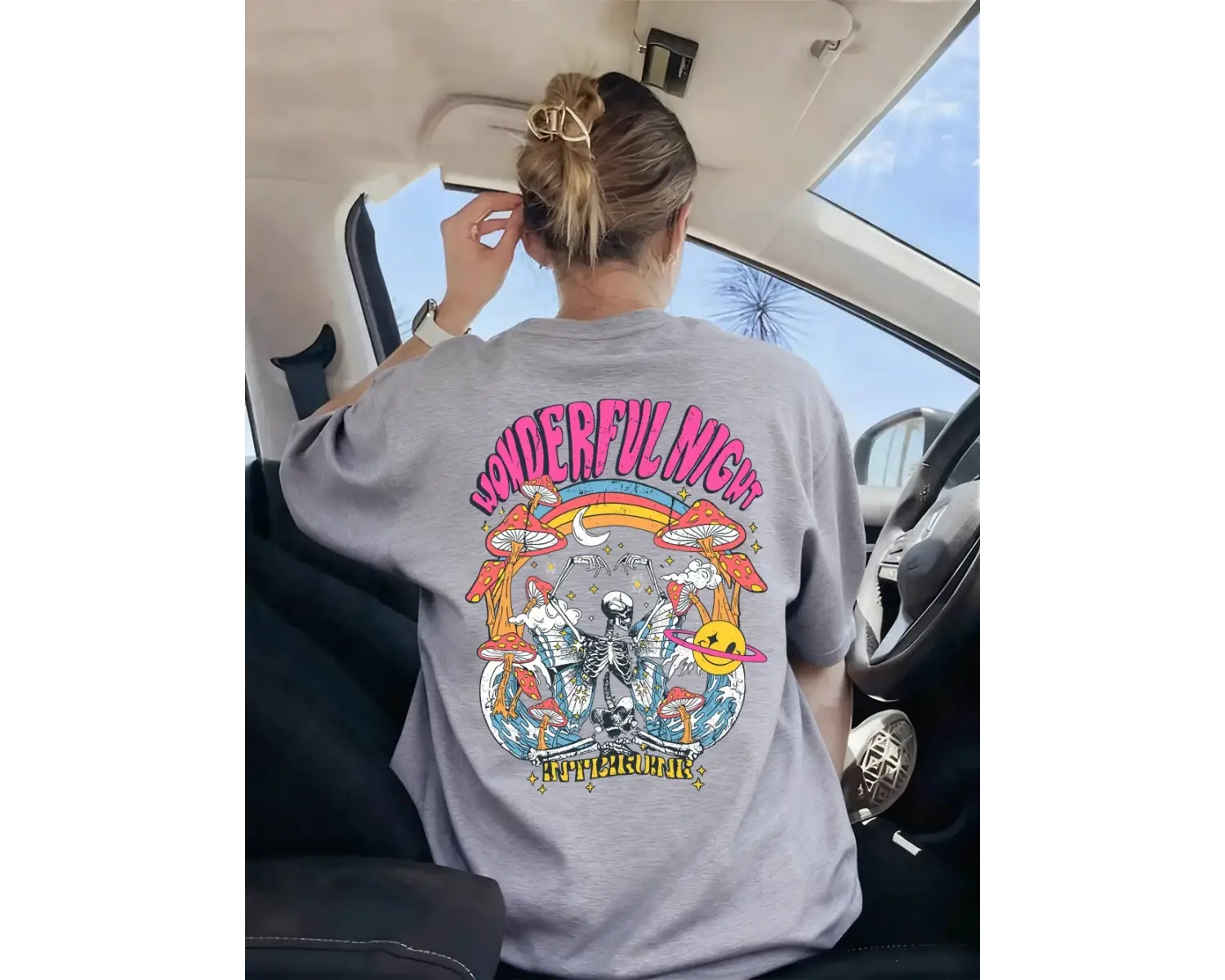 Urban Pop Graphic Kadın Tişört KoleksiyonuKod 5569