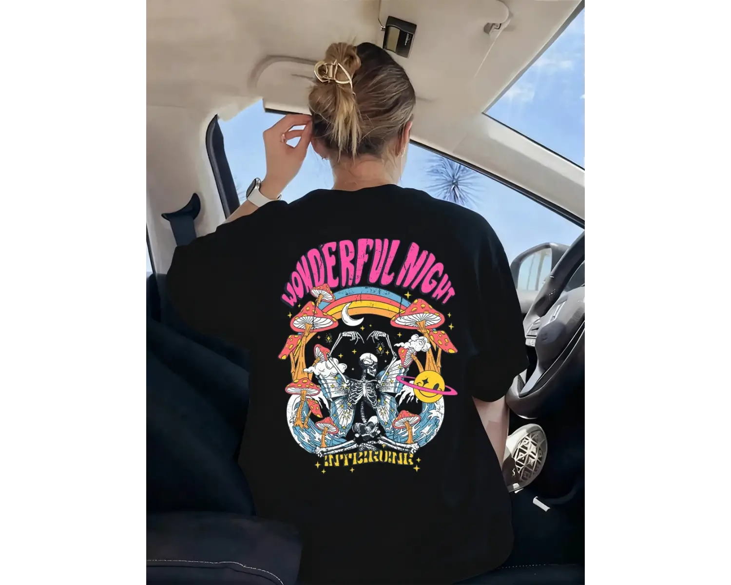 Urban Pop Graphic Kadın Tişört KoleksiyonuKod 5569