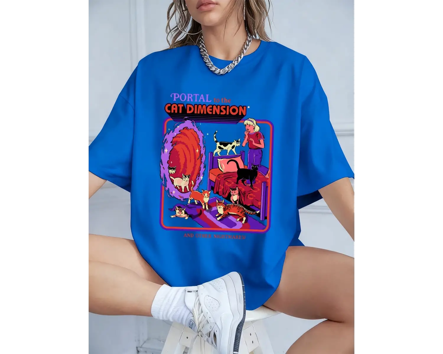 Urban Pop Graphic Kadın Tişört KoleksiyonuKod 5571