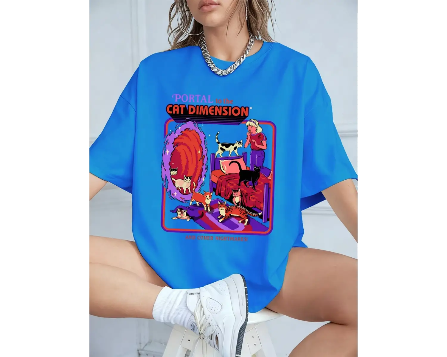 Urban Pop Graphic Kadın Tişört KoleksiyonuKod 5571