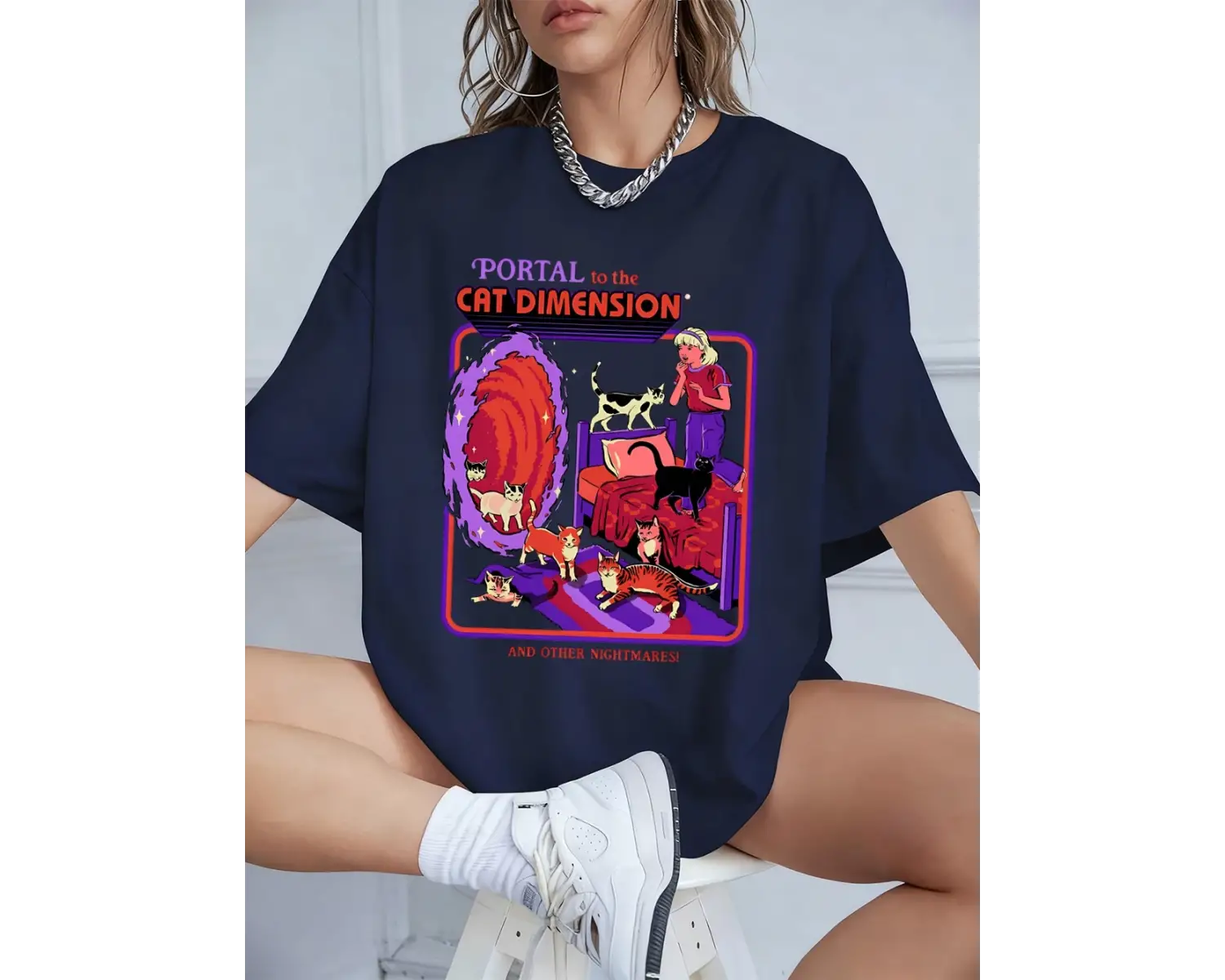 Urban Pop Graphic Kadın Tişört KoleksiyonuKod 5571