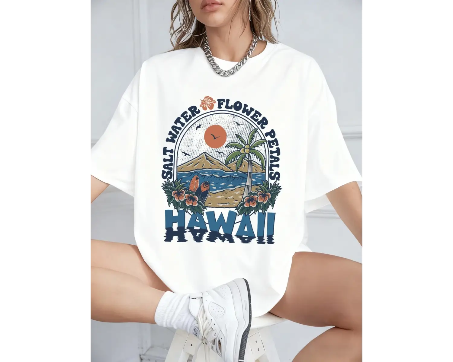 Urban Pop Graphic Kadın Tişört KoleksiyonuKod 5573