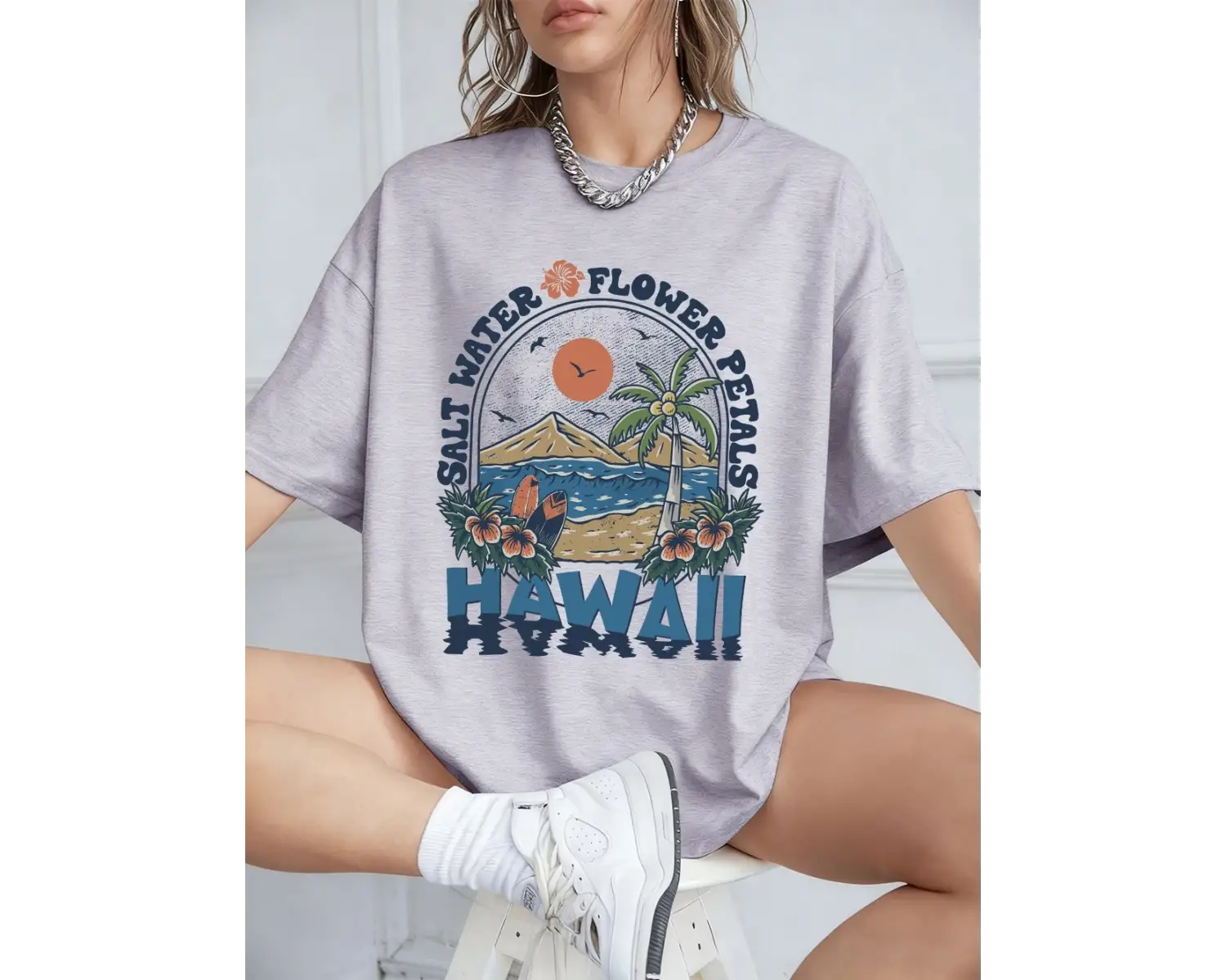 Urban Pop Graphic Kadın Tişört KoleksiyonuKod 5573